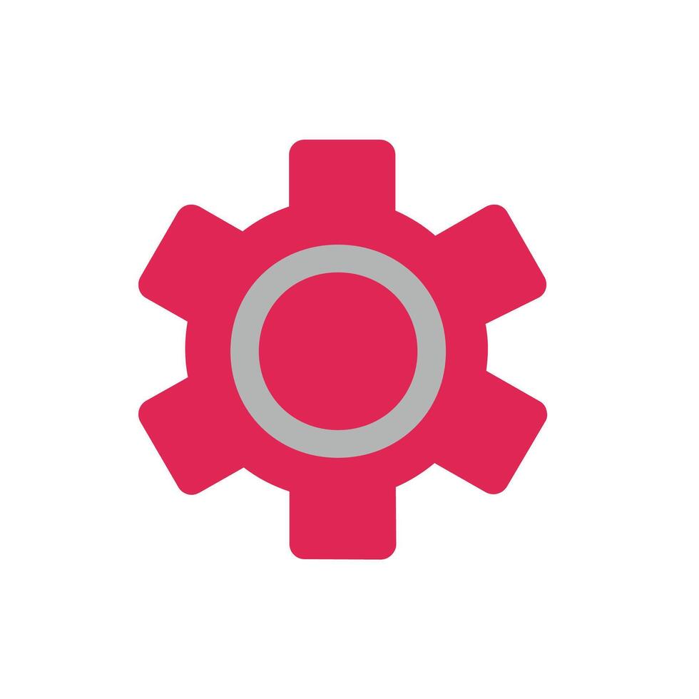 User Setting outline and filled icon vector