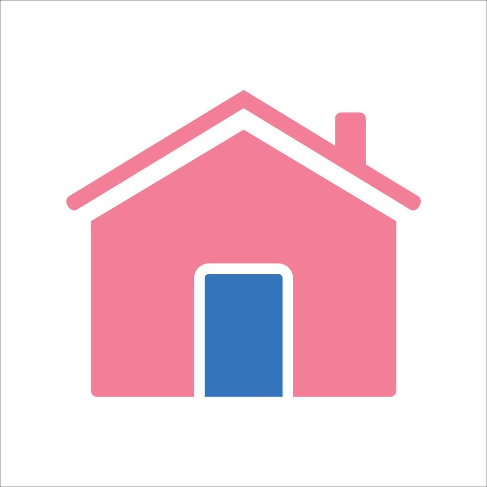 Home Material rounded icon vector