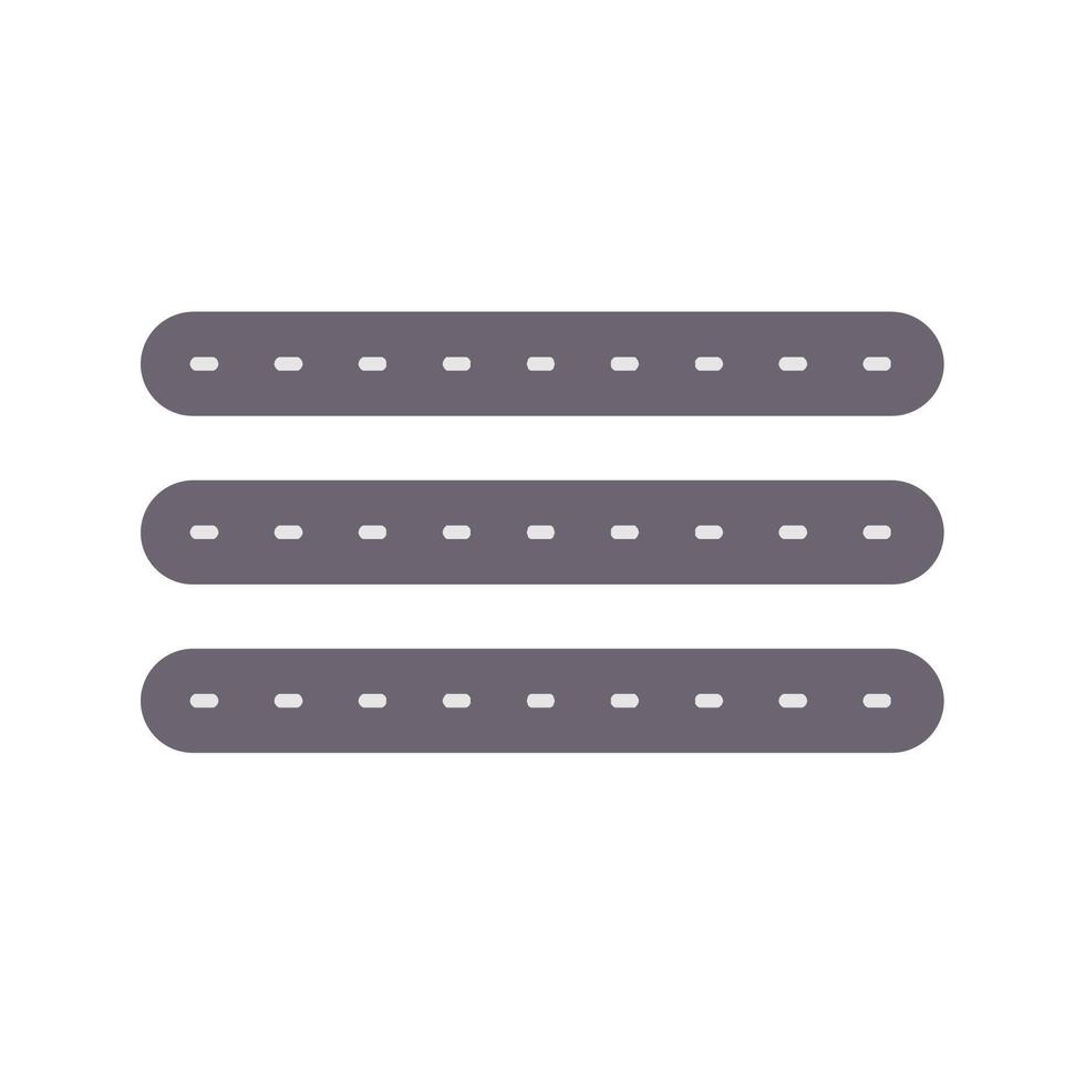 Menu bar rounded dot transparent vector