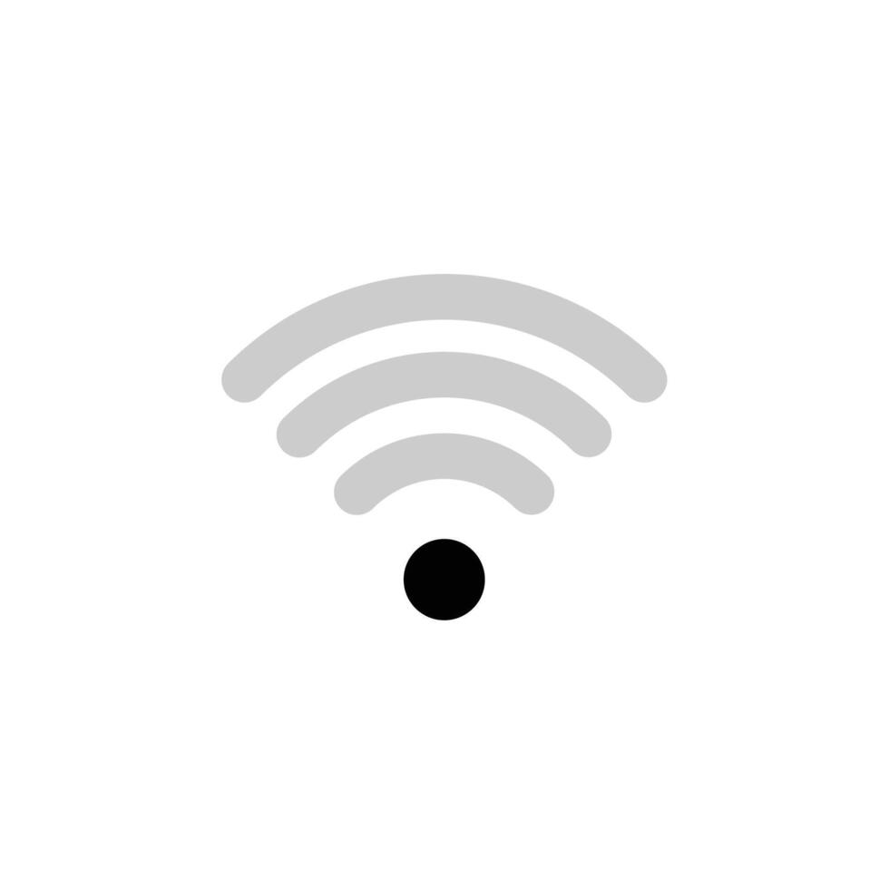 wifi signal icon vector