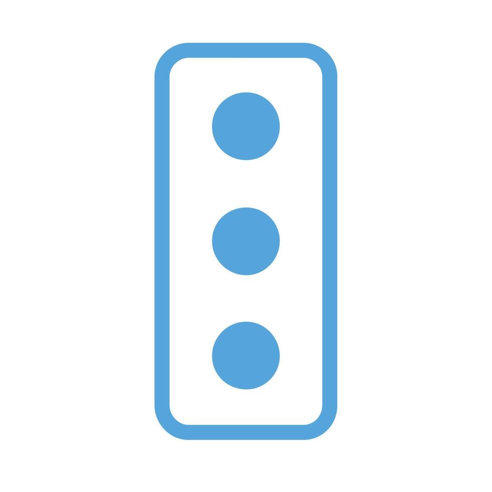 Circled Menu Icon rectangular vector