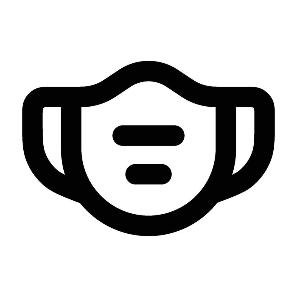 Sanitation and protection facemask ppe icon set with respiratory face masks vector