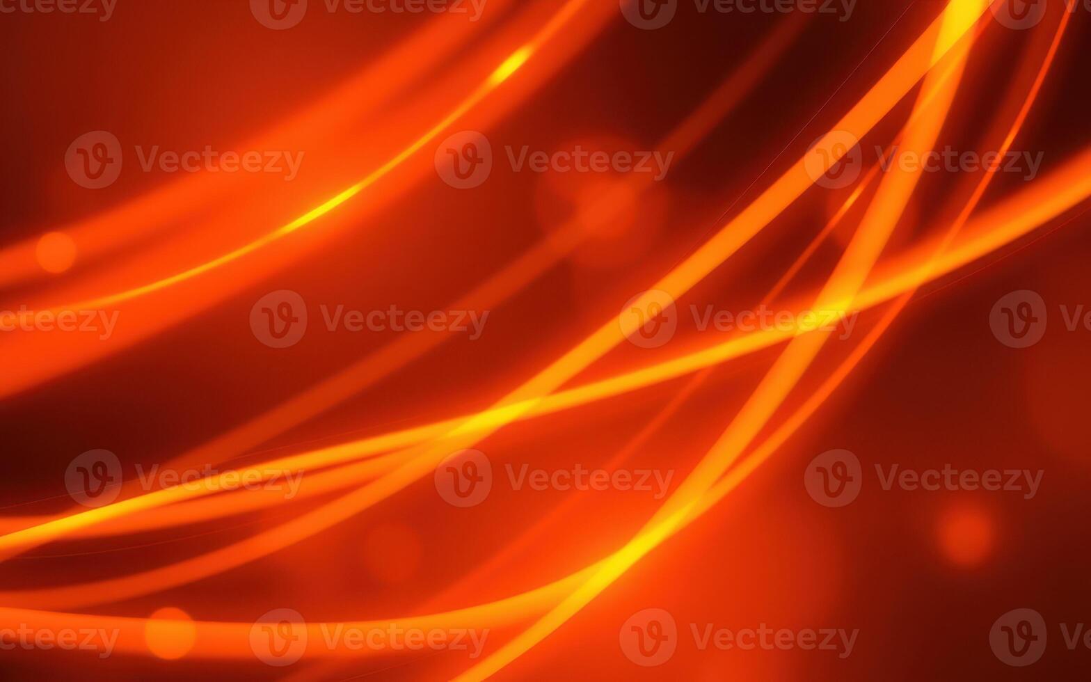 Vibrant orange abstract background with flowing lines and dynamic patterns photo