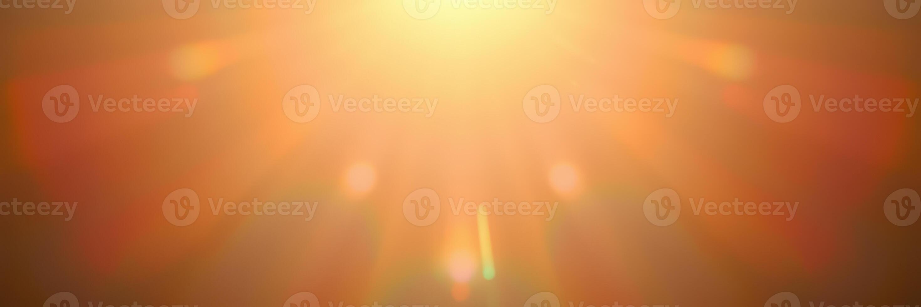 Bright sunlight over a landscape creating a warm and inviting atmosphere during golden hour photo