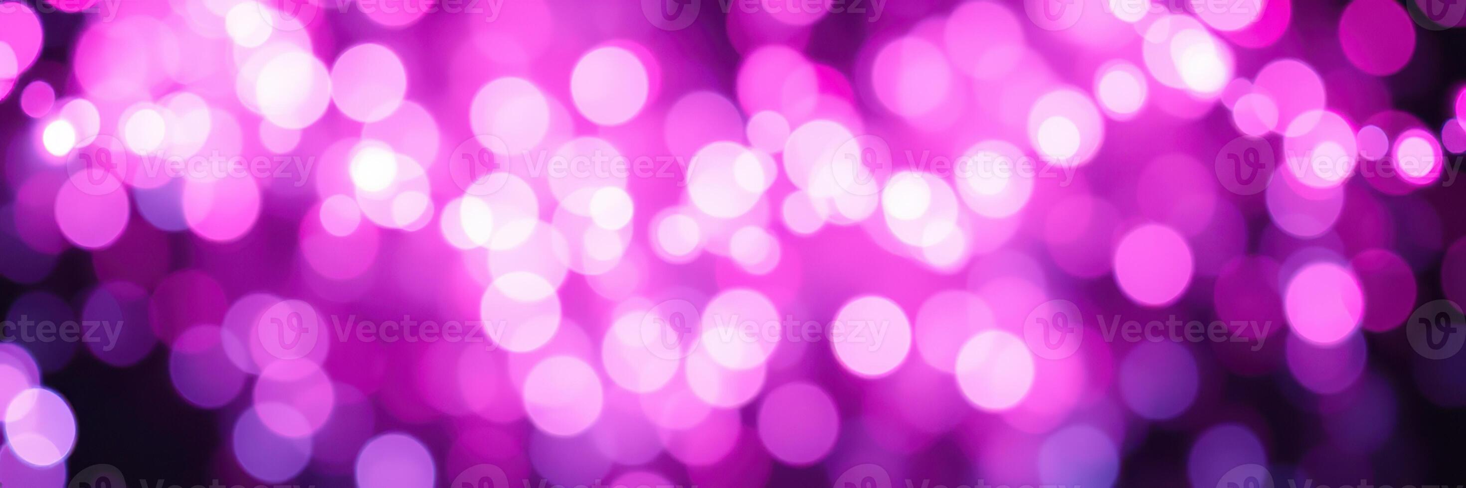 Colorful abstract background with purple bokeh effect creating a vibrant atmosphere for celebration photo