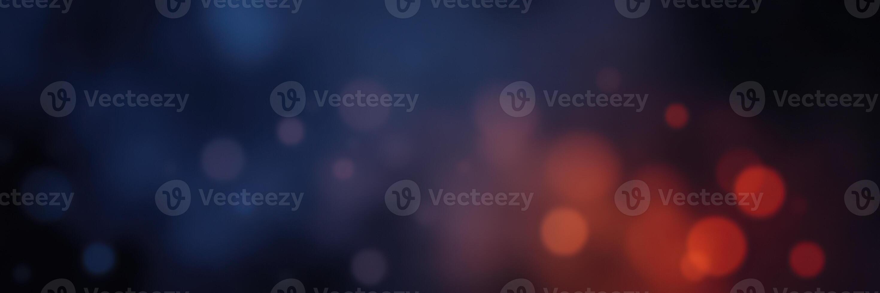 Colorful bokeh effect creates a dreamy atmosphere in shades of blue and orange during nighttime celebration photo