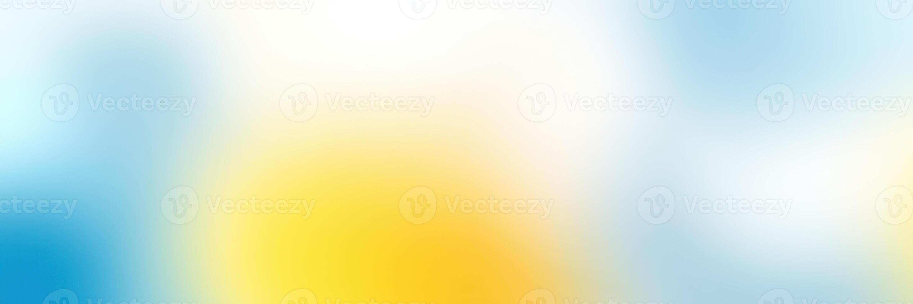 Bright and colorful abstract design featuring yellow and blue hues with a soft, blurred effect in a vibrant atmosphere photo
