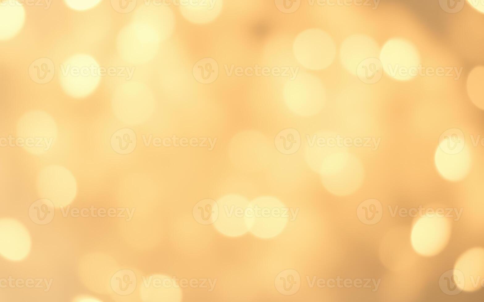 Sparkling bokeh lights create a warm atmosphere for a festive celebration at night photo