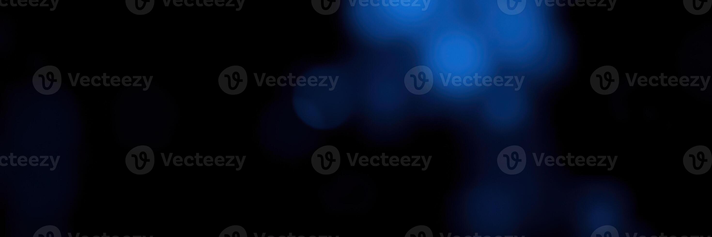Blue abstract background with soft glowing lights creating a calming atmosphere photo