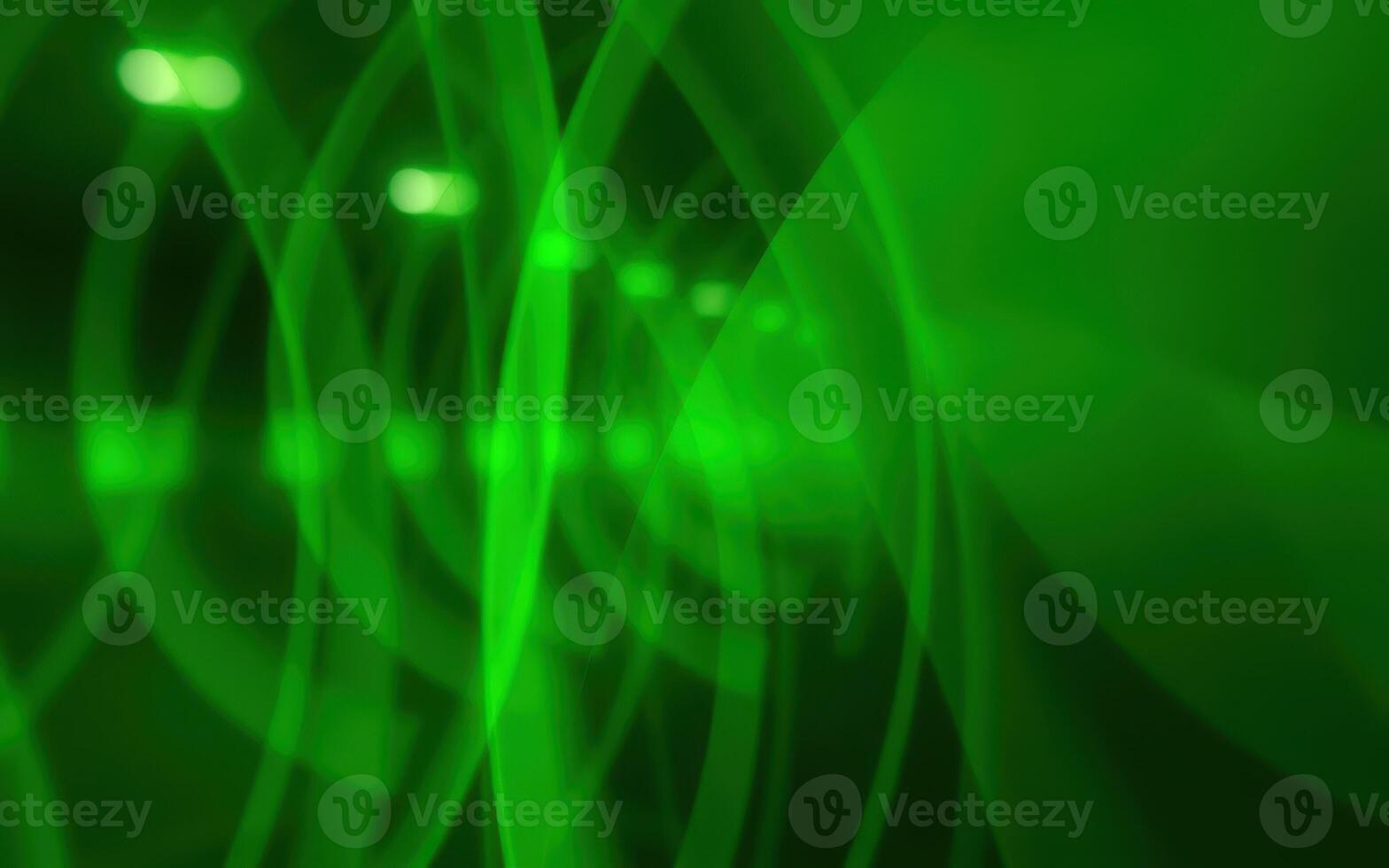 Vibrant green abstract design evoking energy and movement in a dynamic urban setting photo