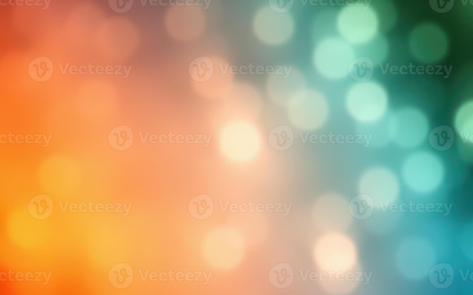 Experience a vibrant blend of colors with soft bokeh effects creating a dreamy atmosphere in a celebratory setting photo