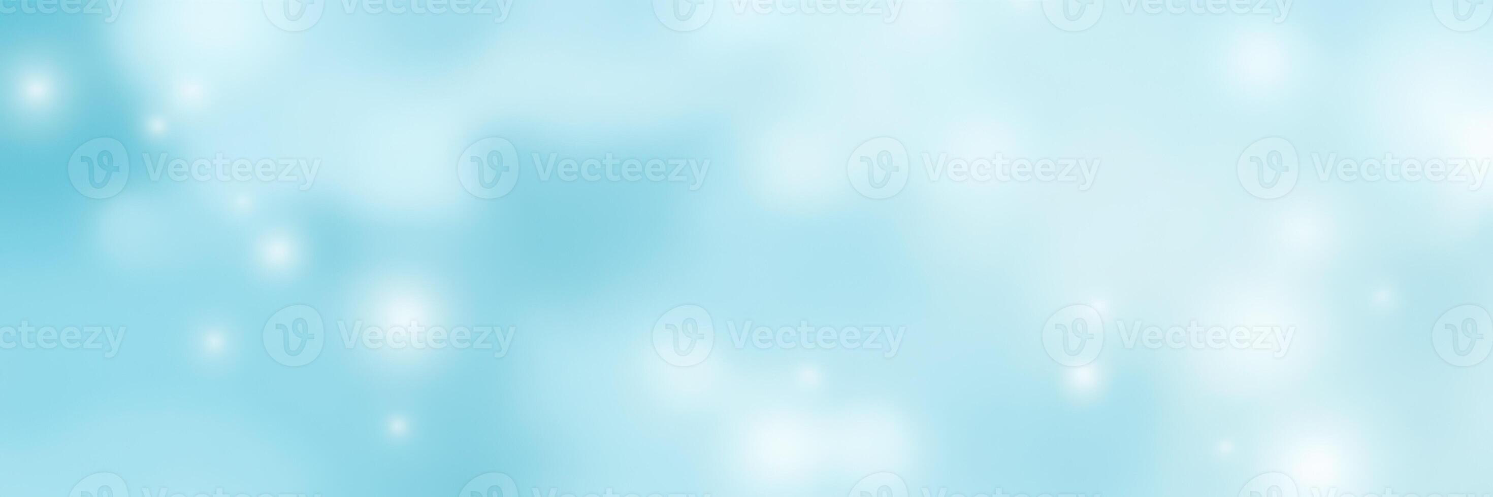 Soft blue abstract background with ethereal light pattern for creative design projects and digital art applications photo