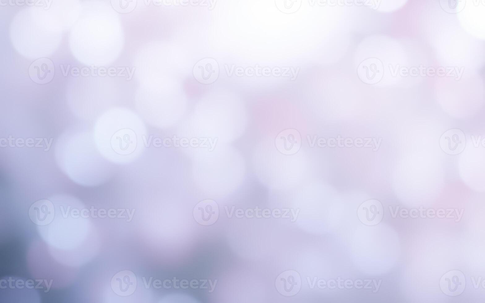 Soft bokeh lights create a dreamy atmosphere in a blurred background with pastel hues photo