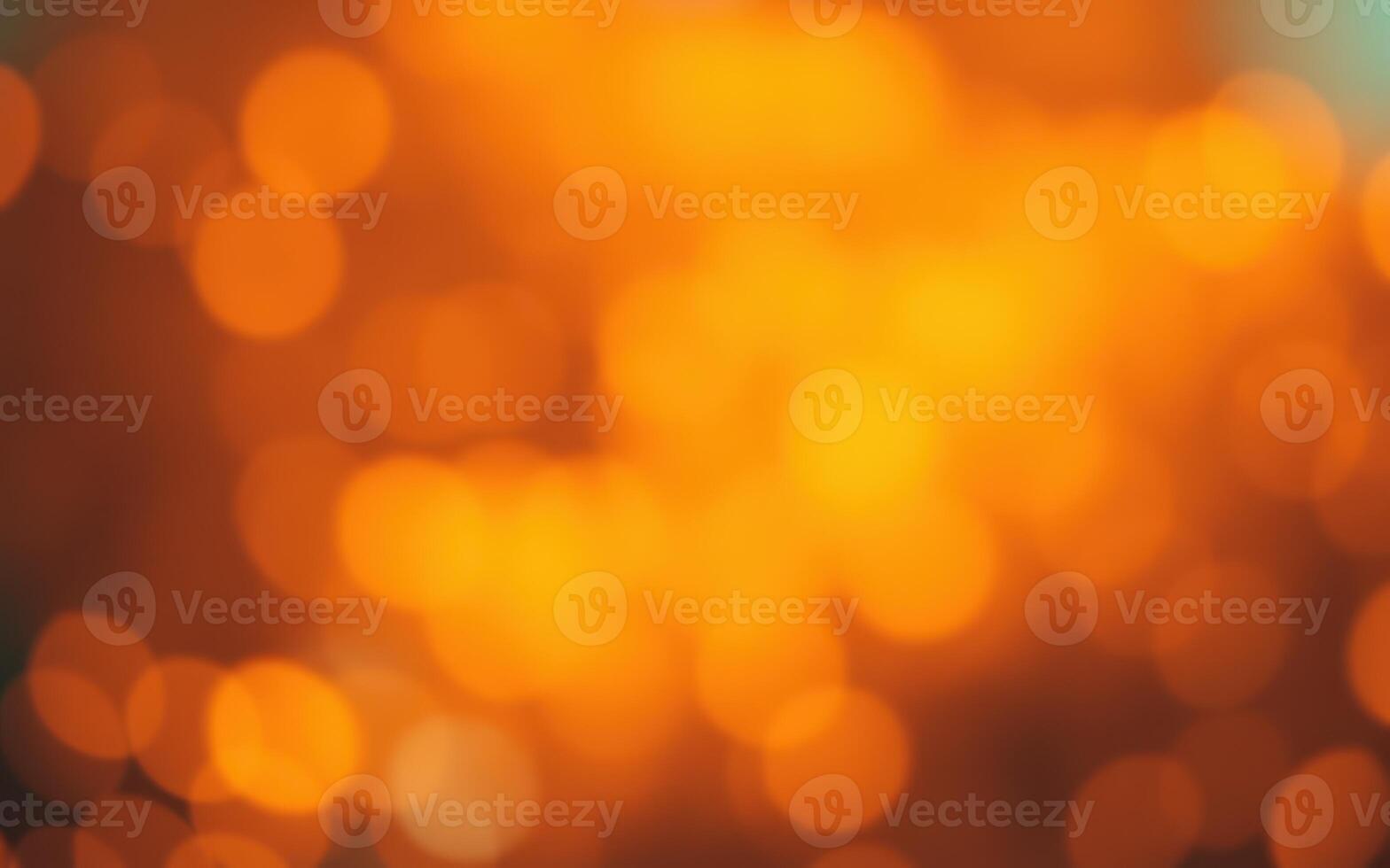 Warm golden bokeh lights create a captivating ambiance during an outdoor evening gathering photo