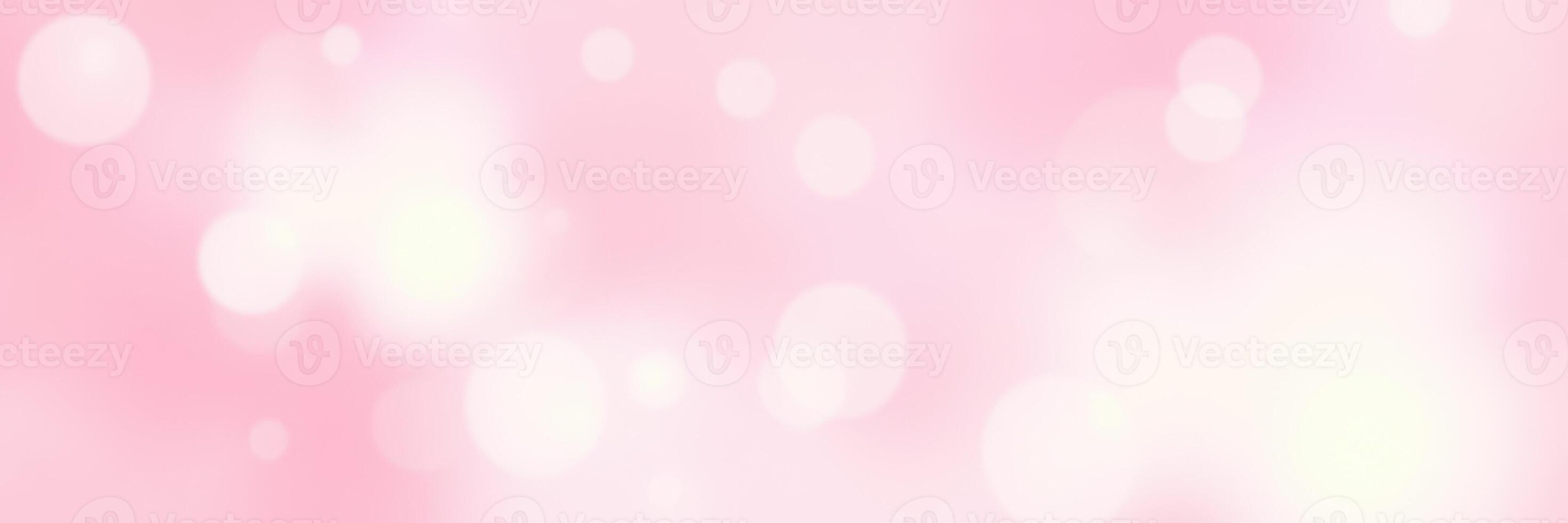 Soft pink bokeh background creates a dreamy atmosphere suitable for design and decoration photo