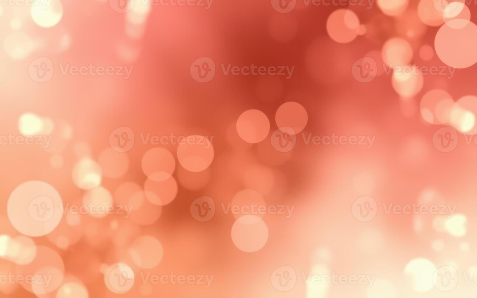 Soft bokeh background in warm tones creates a dreamy atmosphere suitable for various creative projects photo