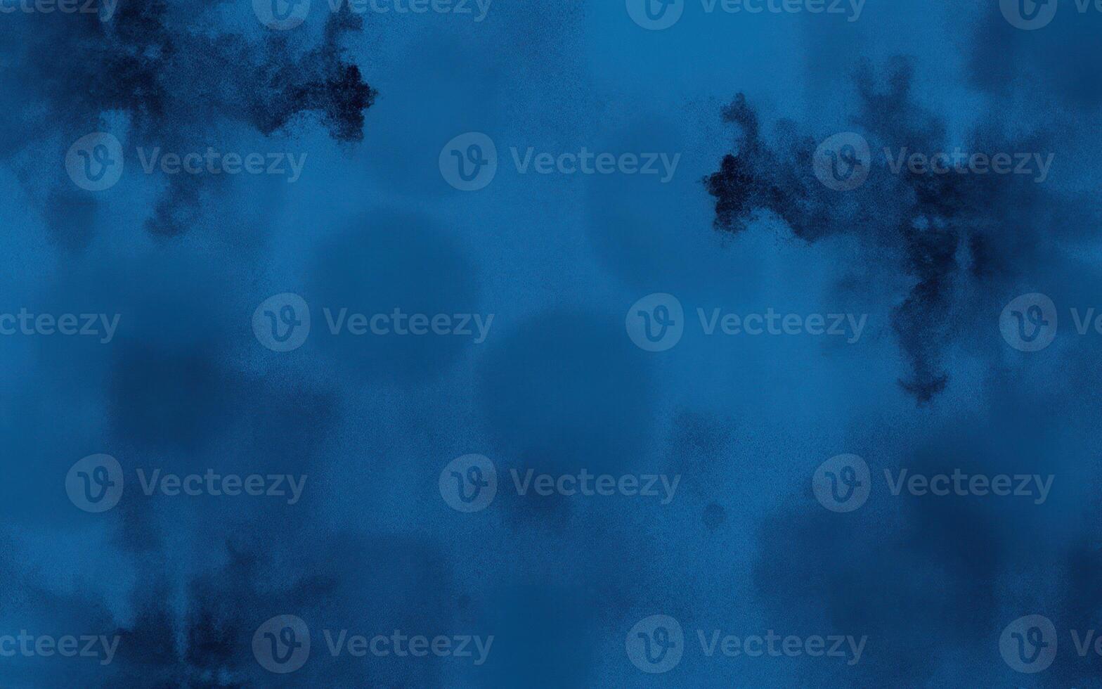 Blue abstract design with dark accents conveying a sense of depth and movement in a digital format photo