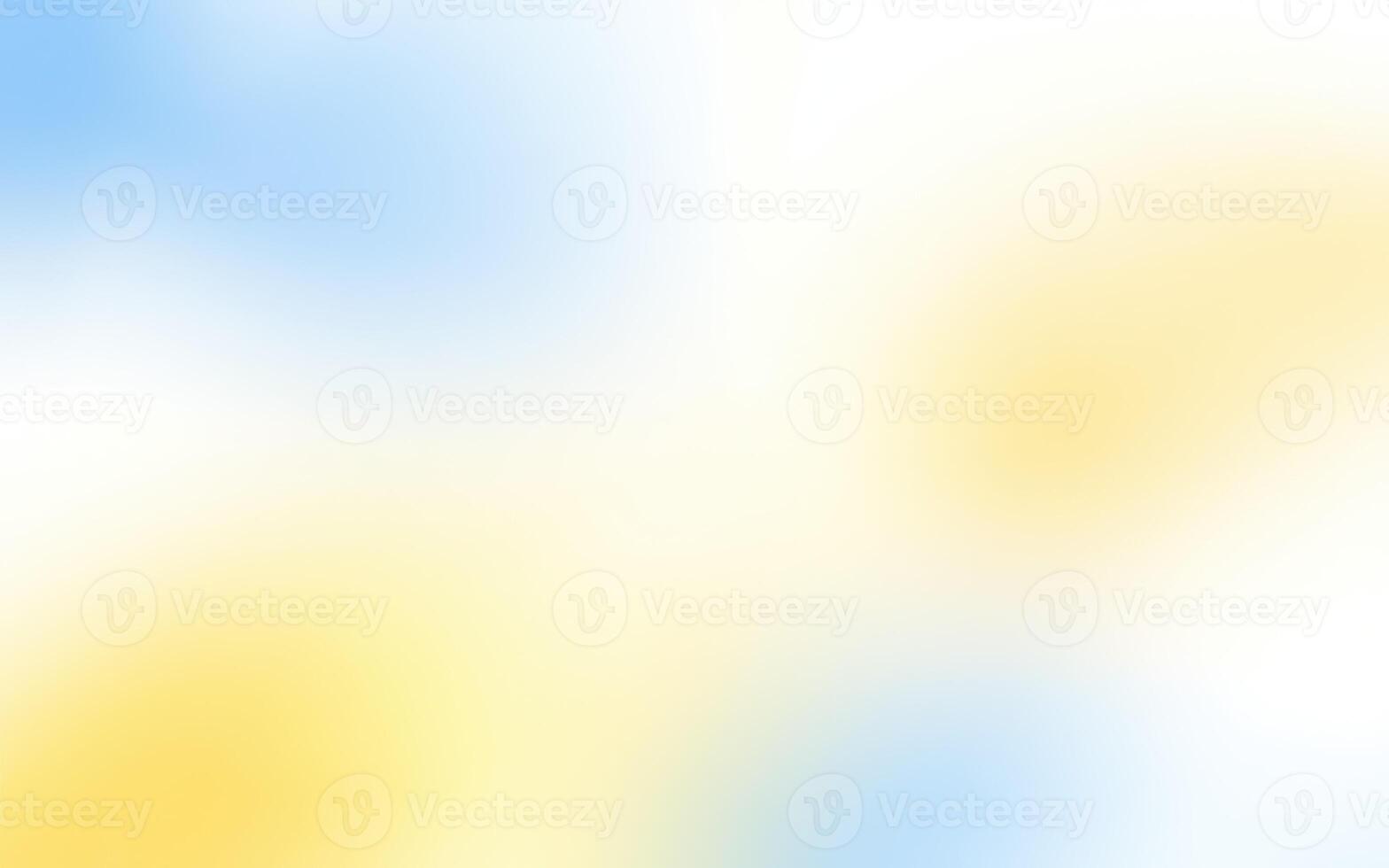 Colorful abstract design featuring soft yellow and blue hues in a light and airy composition photo