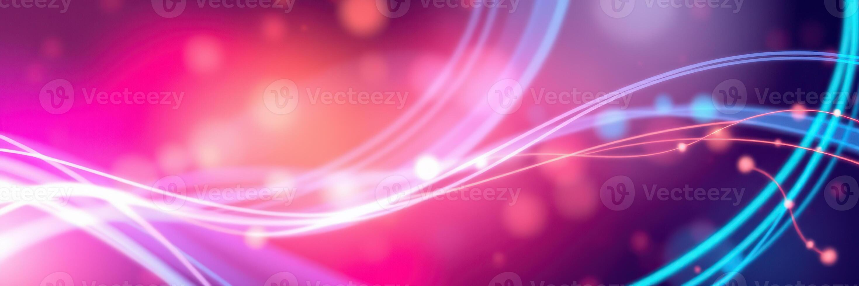 Colorful abstract light trails create a vibrant background texture suitable for creative projects and designs in a digital artwork setting photo