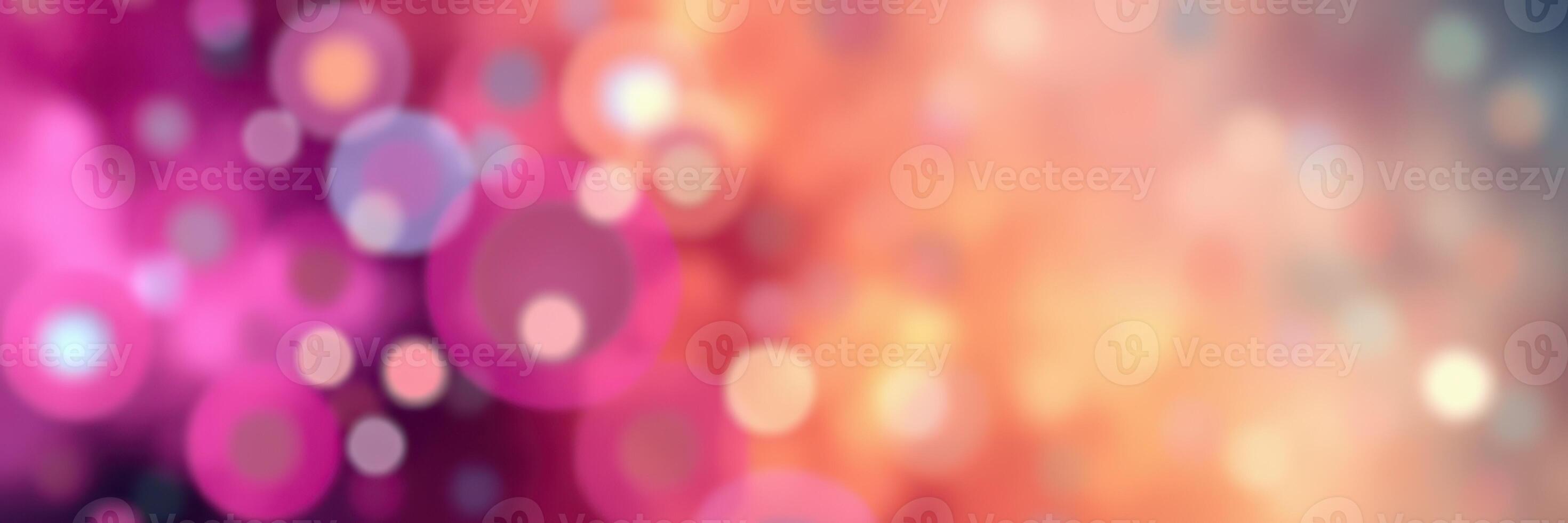 Colorful bokeh lights create a festive atmosphere at a celebration during the evening in a vibrant urban setting photo
