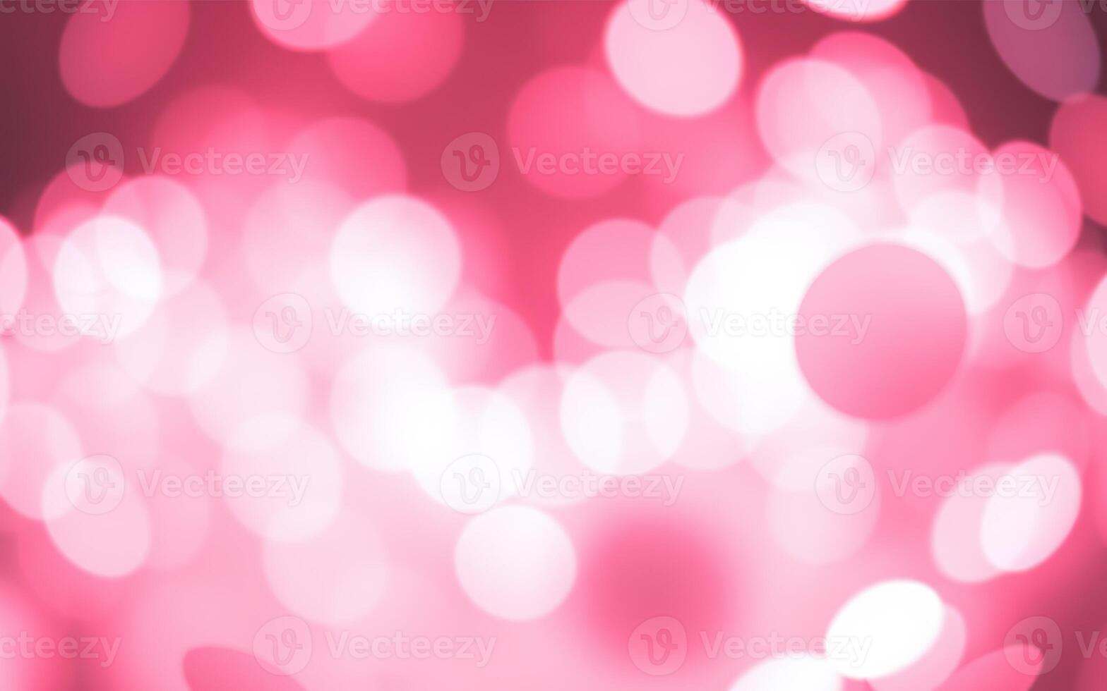 Colorful pink bokeh lights create a vibrant atmosphere for celebrations and events at night photo