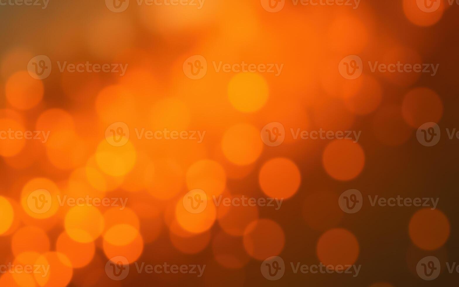 Warm, glowing bokeh lights create a dreamy atmosphere during a cozy evening gathering in autumn photo