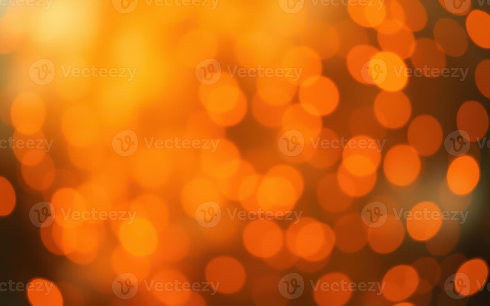 Warm golden bokeh lights creating a cozy atmosphere during an evening event in a festive setting photo