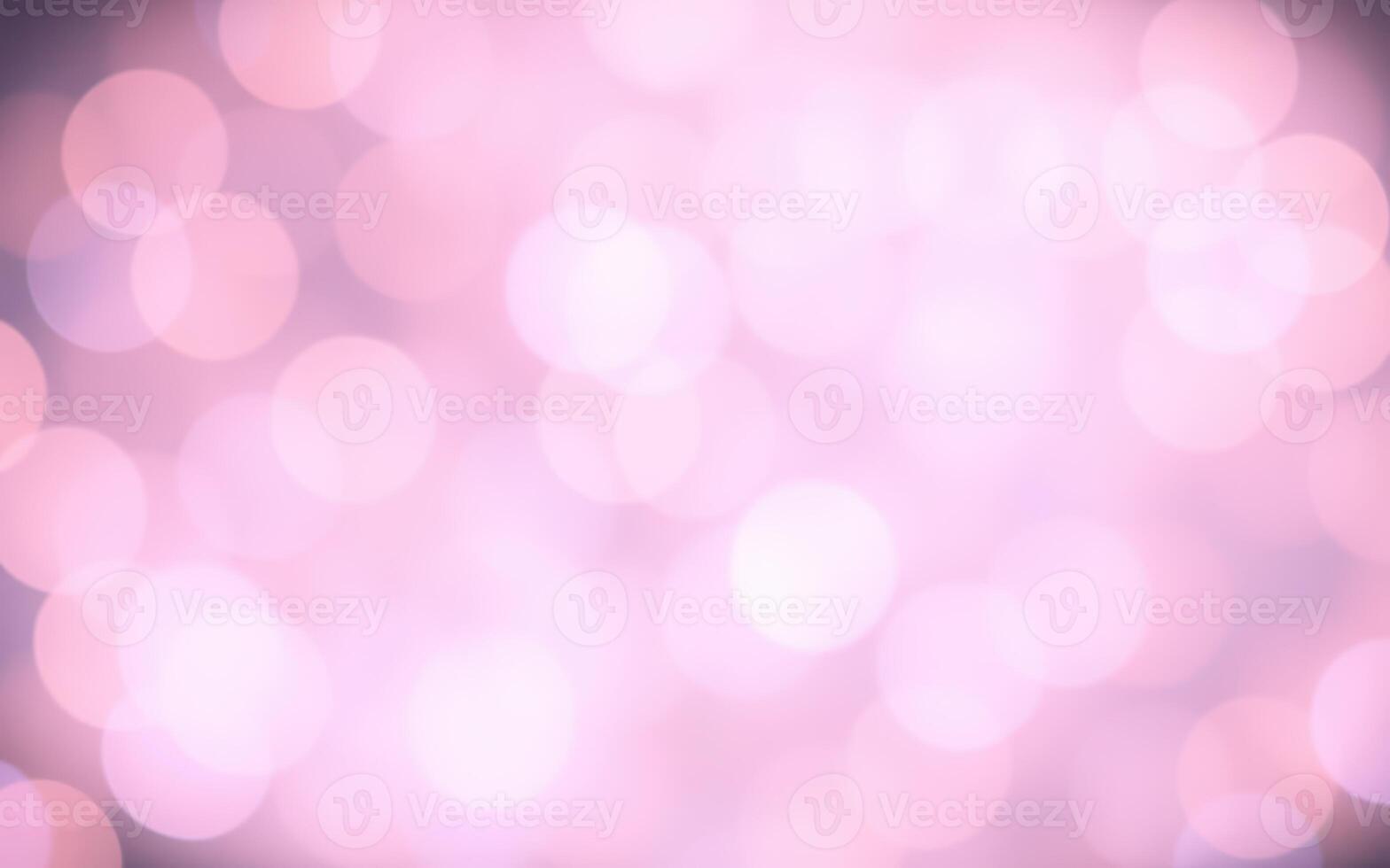 Bright pink bokeh lights create a dreamy background, perfect for artistic or sentimental projects during any season photo