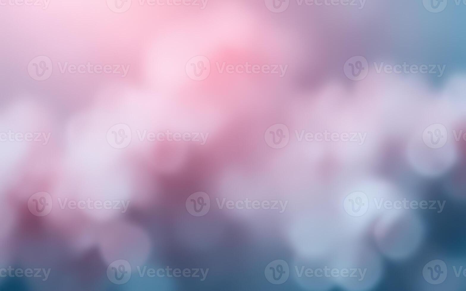 Soft blurred background with pastel colors creating a dreamy atmosphere in a serene setting photo
