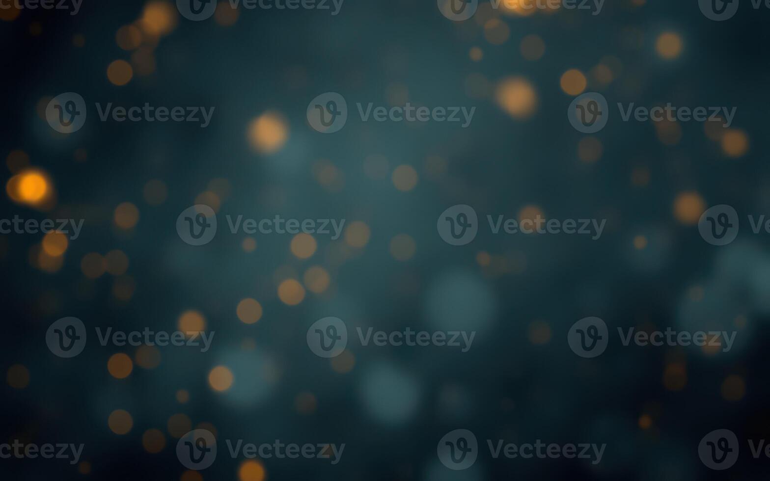 Sparkling bokeh effect creates a magical atmosphere in a dark environment during an evening gathering photo