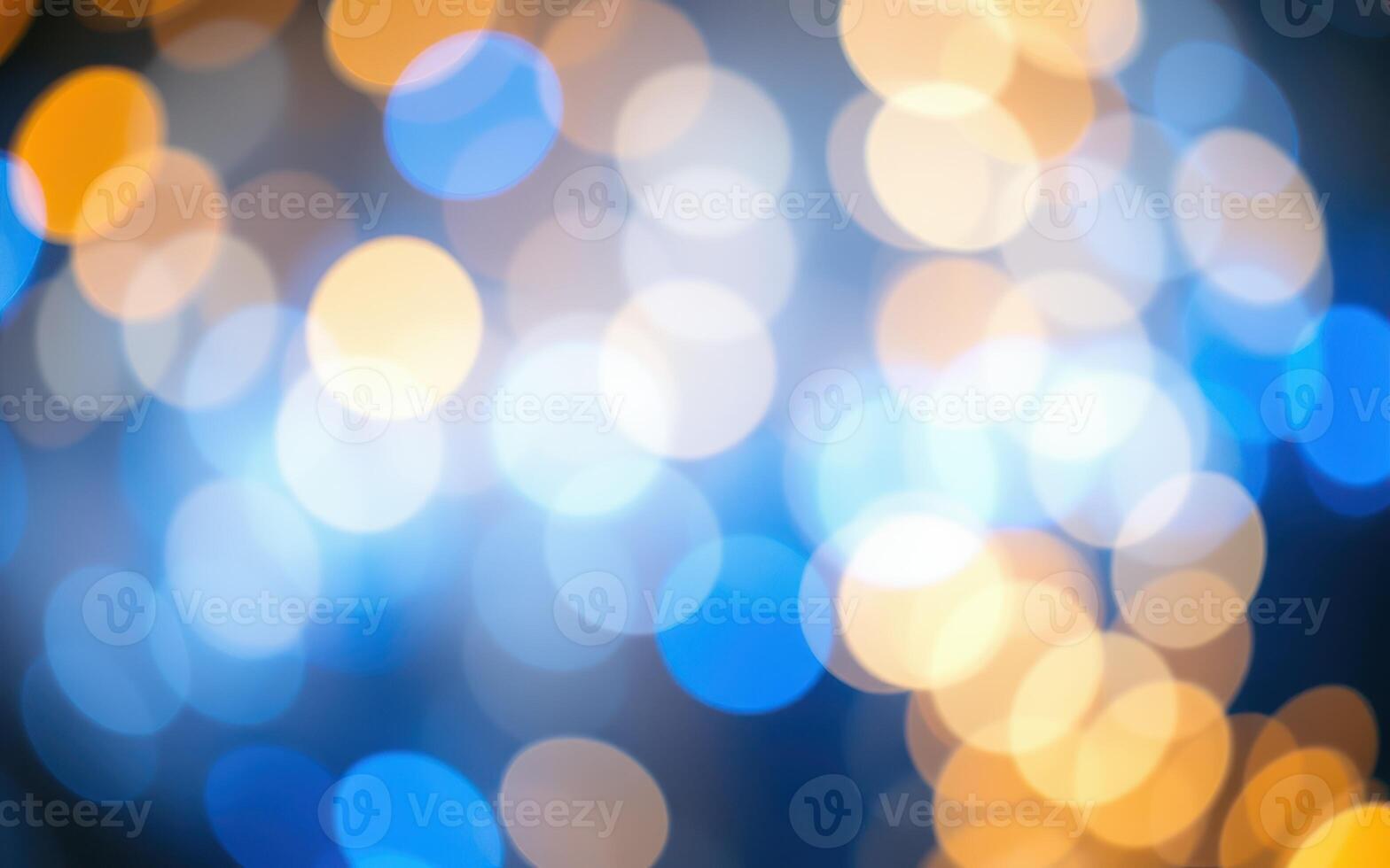 Colorful bokeh lights create a vibrant atmosphere during a festive evening event photo