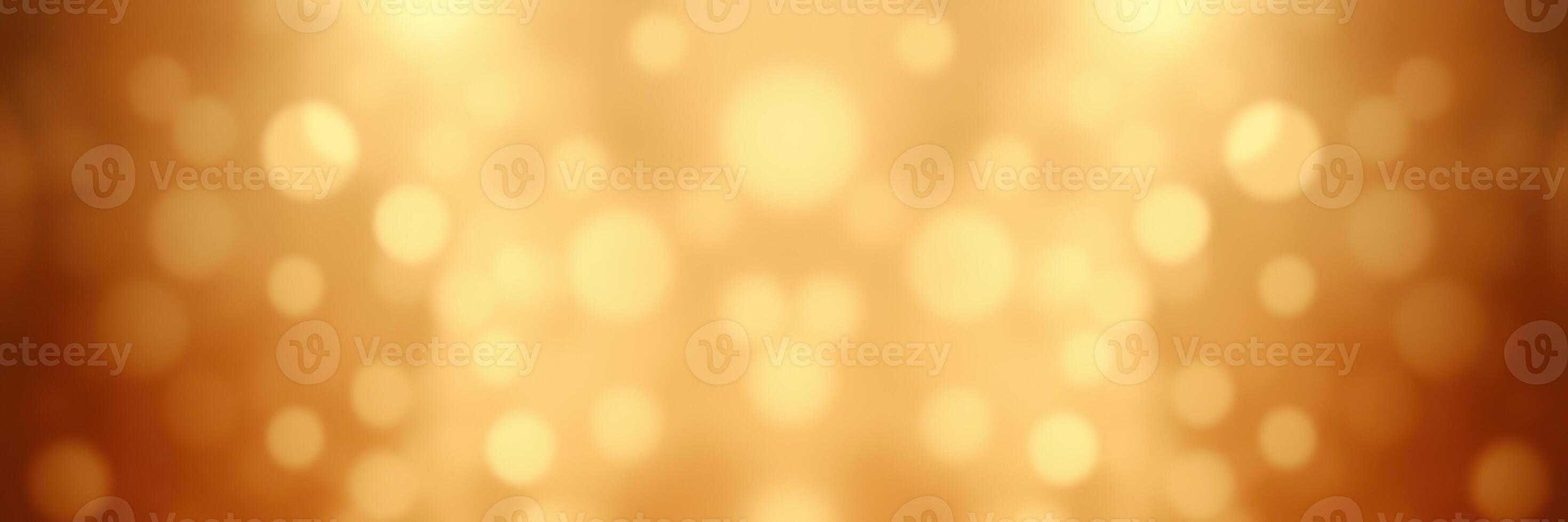 Bright golden bokeh lights create a warm and inviting atmosphere during a festive celebration photo