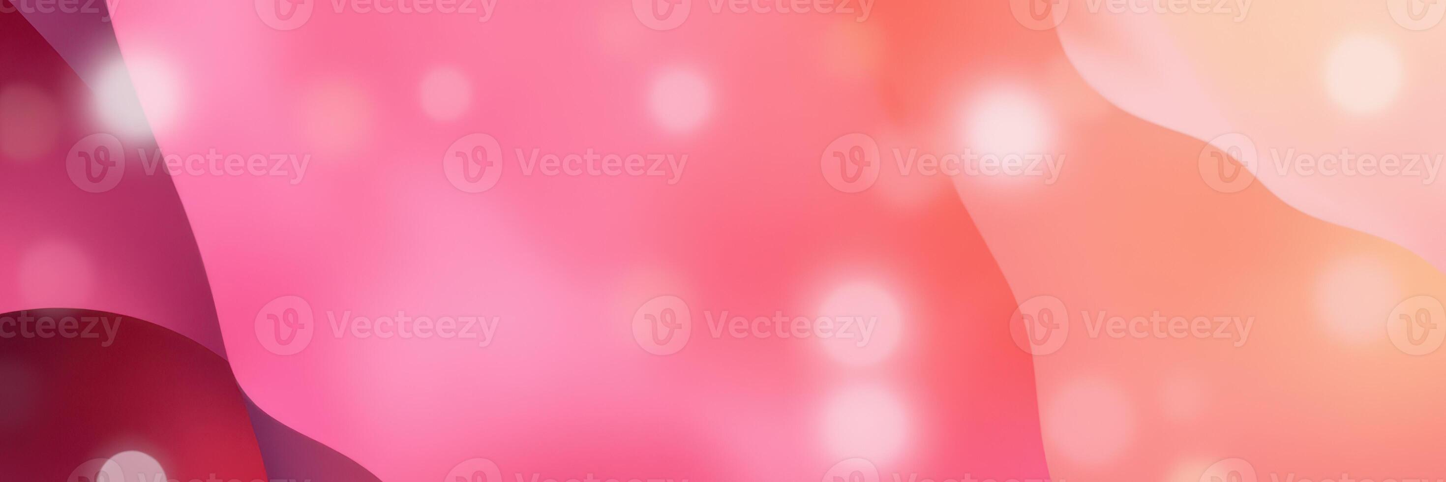 Colorful abstract background with soft shapes and luminous orbs creating a dreamy atmosphere photo