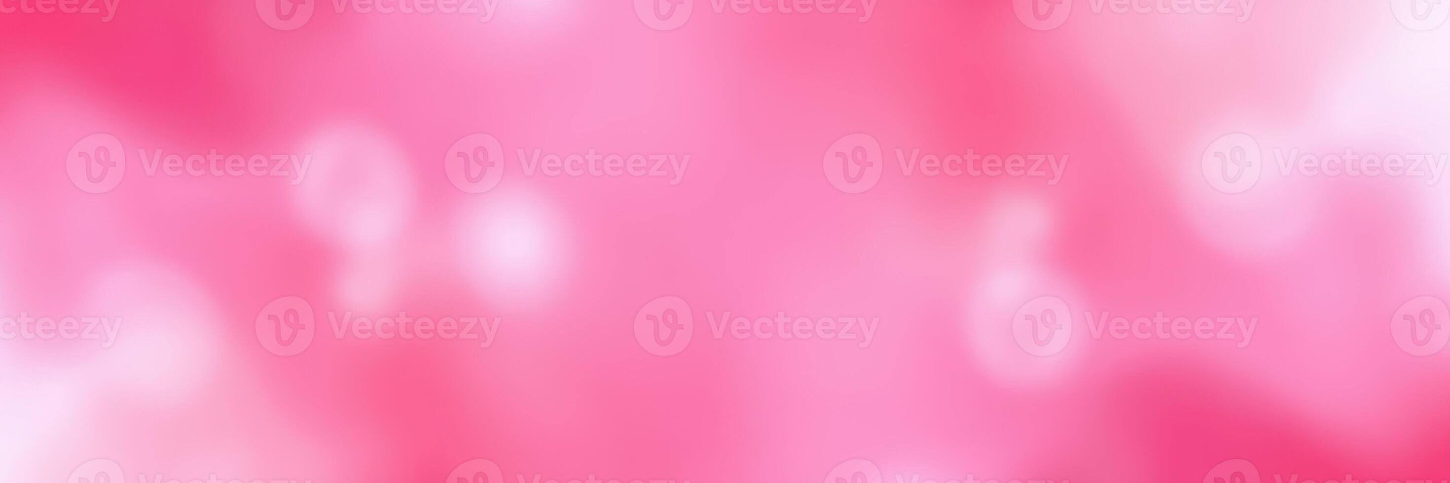 Bright pink abstract background with soft bokeh lights creating a dreamy atmosphere for creative projects photo