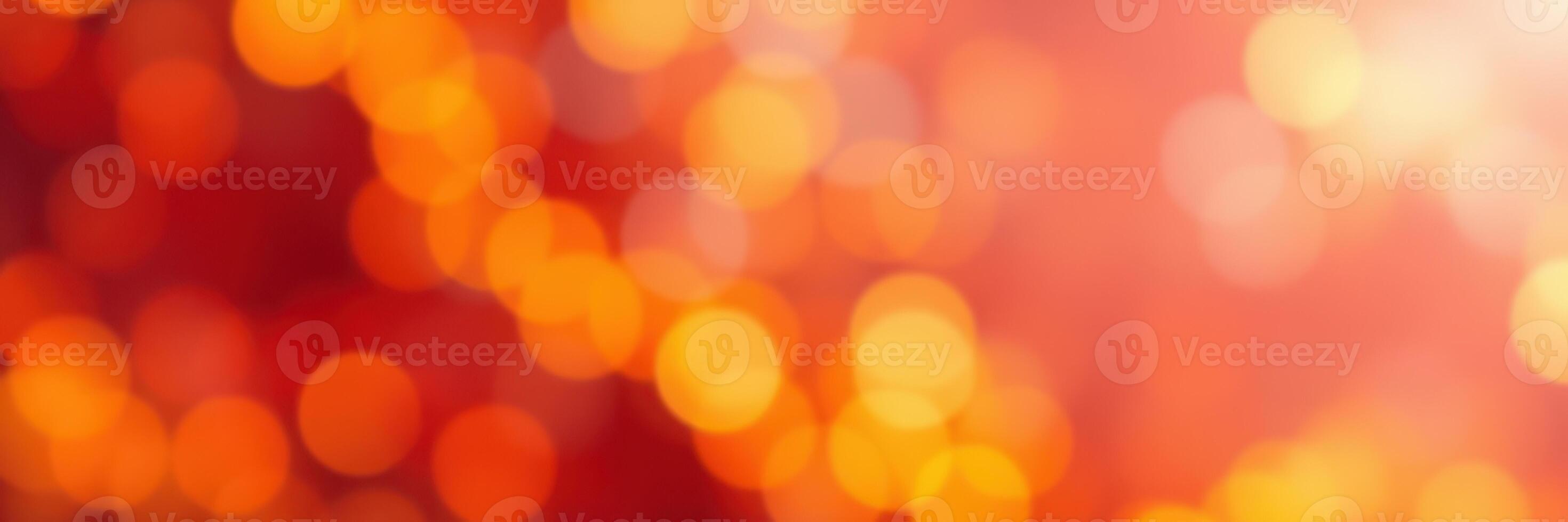 Colorful bokeh lights create a warm atmosphere during a festive celebration at night photo