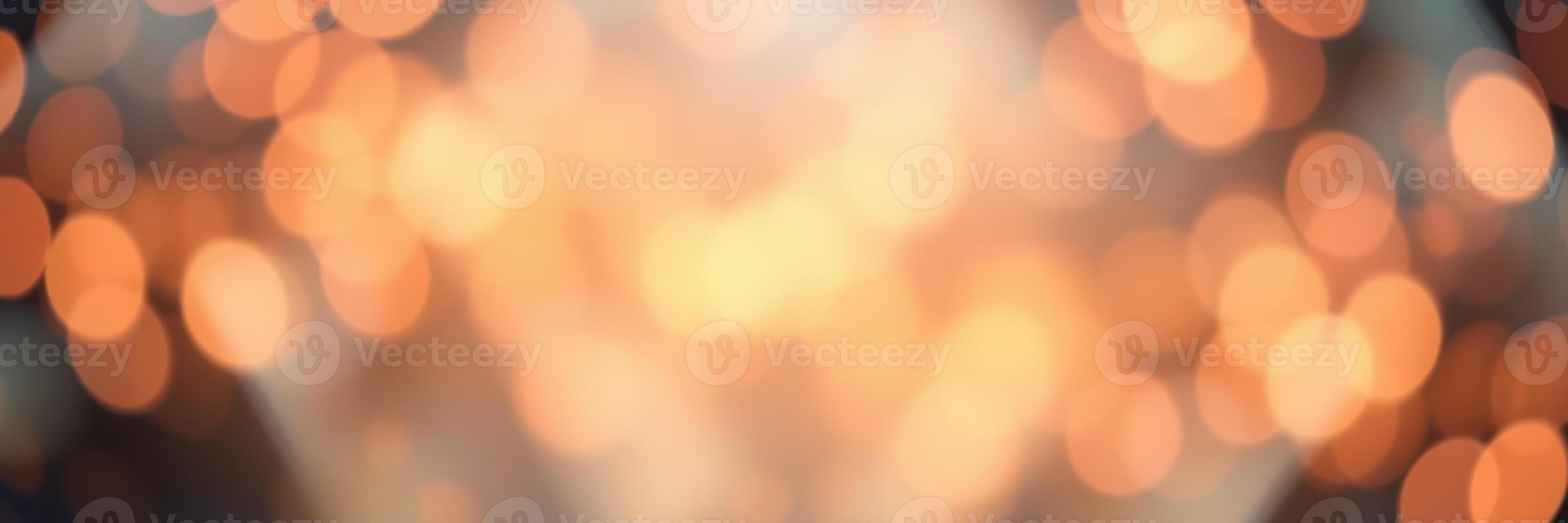 Colorful bokeh lights create a warm and inviting atmosphere during an evening gathering photo