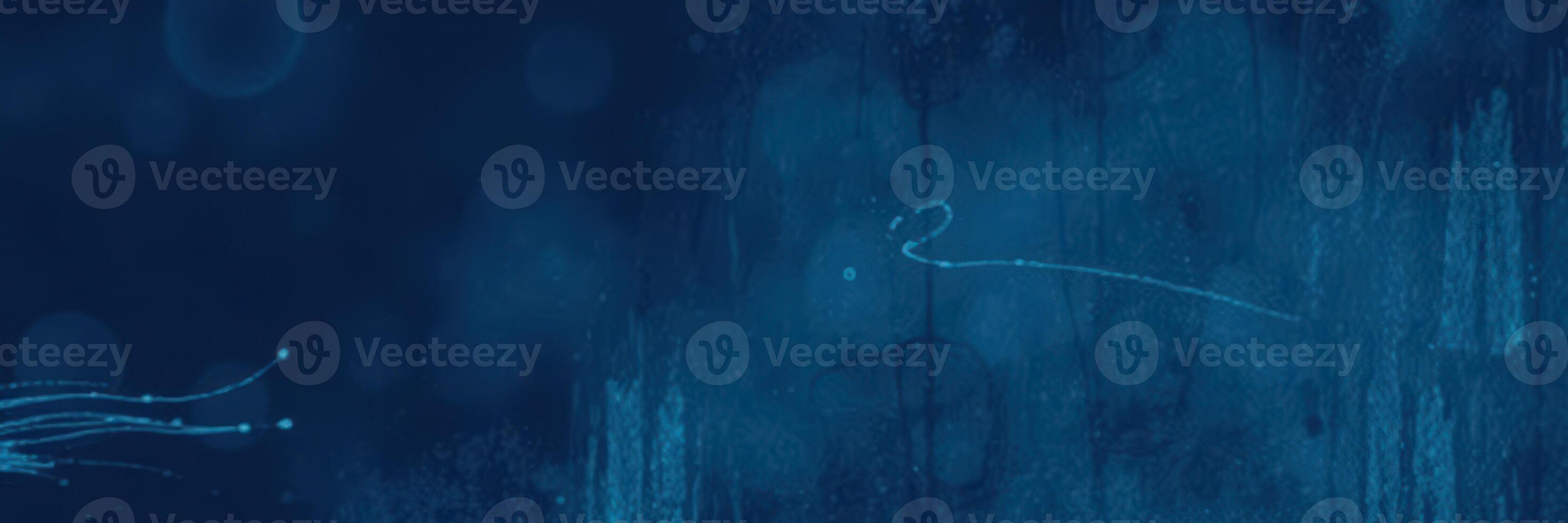 Vibrant blue abstract design with flowing lines and soft textures in a moody atmosphere photo