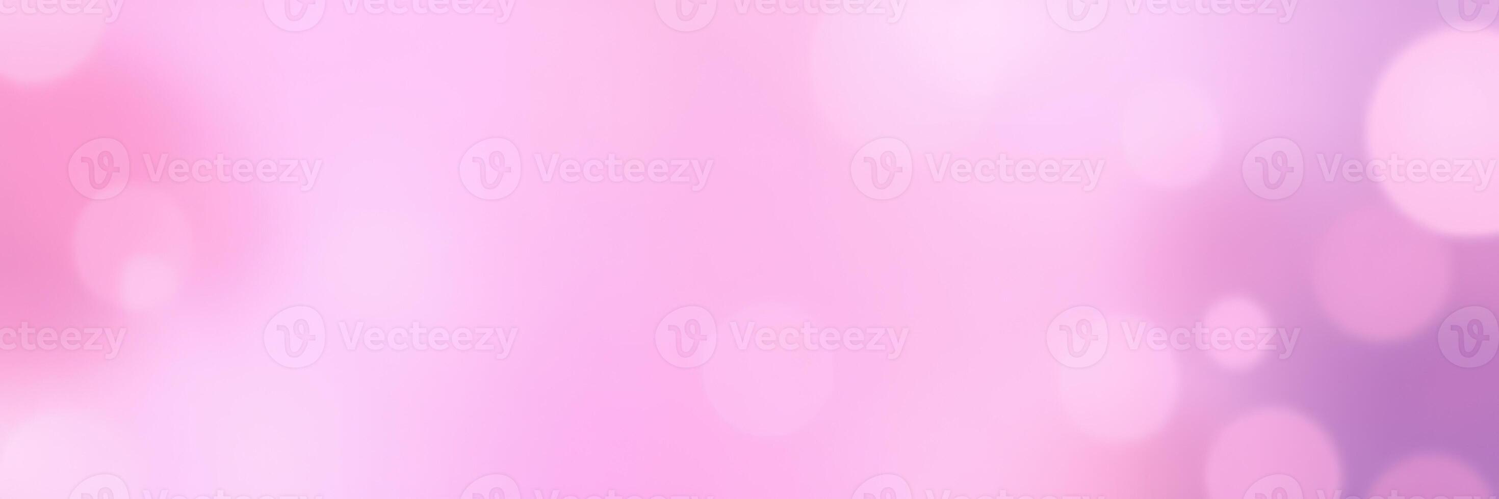 Soft pink bokeh background with vibrant light spots creating a dreamy atmosphere photo