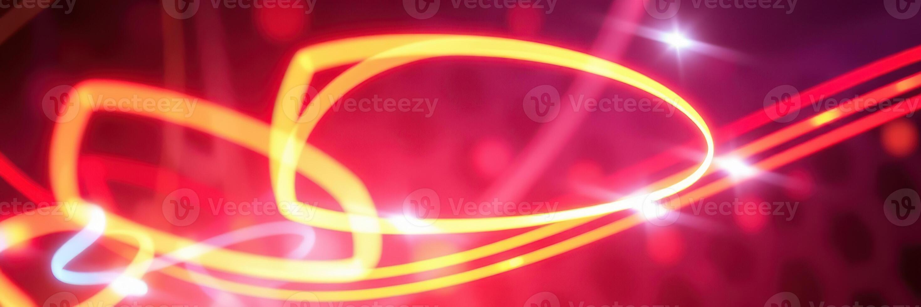 Vibrant light trails create a dynamic abstract display in a colorful digital artwork photo