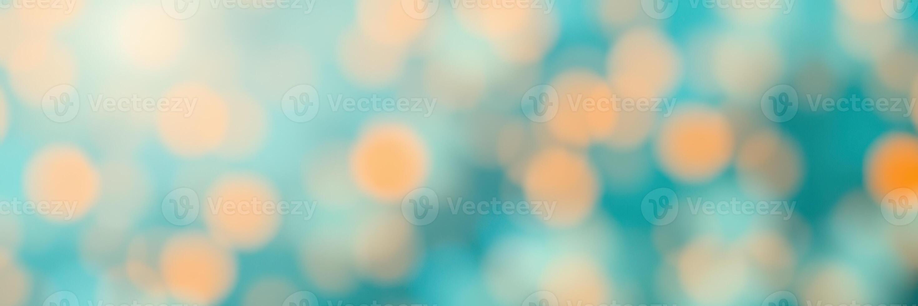 Beautiful bokeh effect created by colorful lights in a soft focus background during an evening event photo