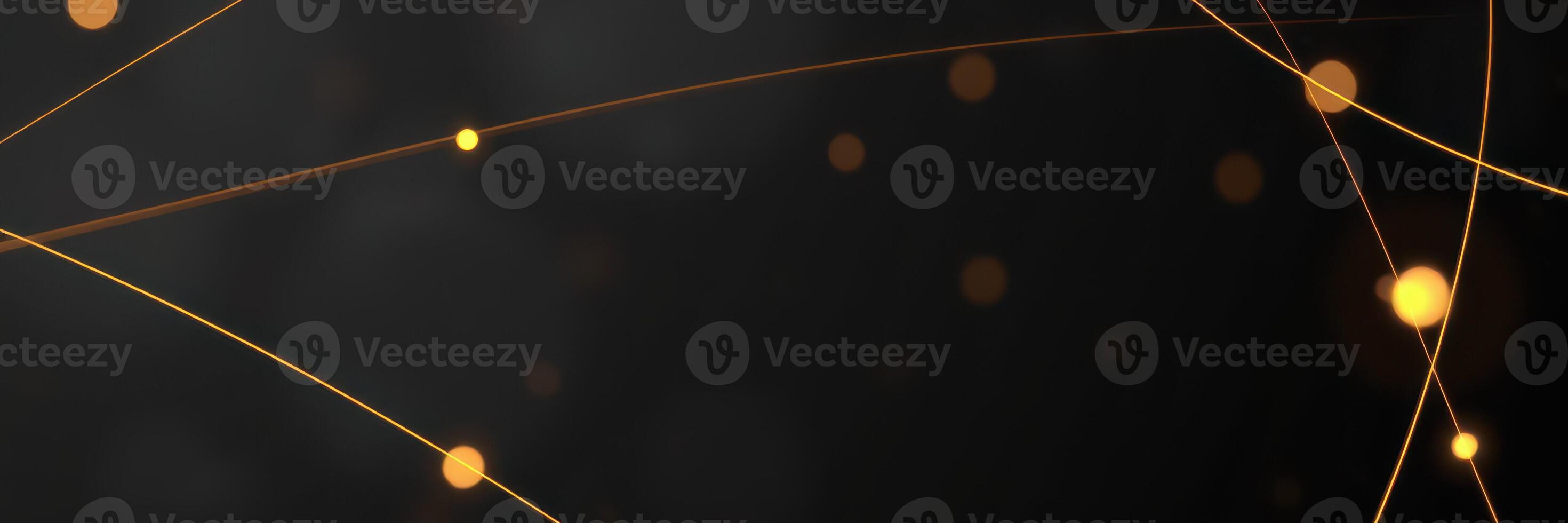 Dynamic abstract background featuring glowing particles and lines creating a modern digital atmosphere with depth photo