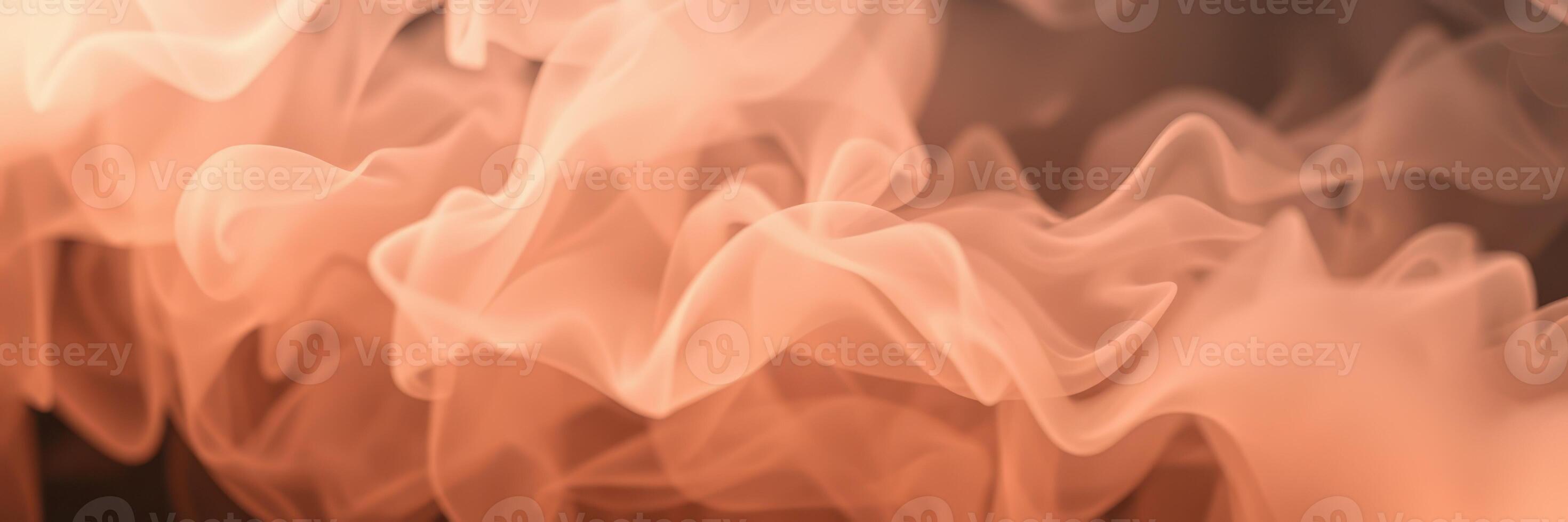 Colorful wisps of smoke swirl gracefully in the air creating an ethereal atmosphere photo