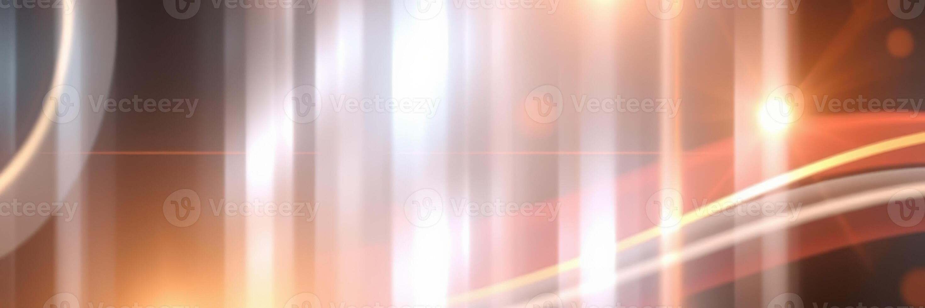 Bright abstract light patterns create a dynamic display in a vibrant setting during the evening hours photo