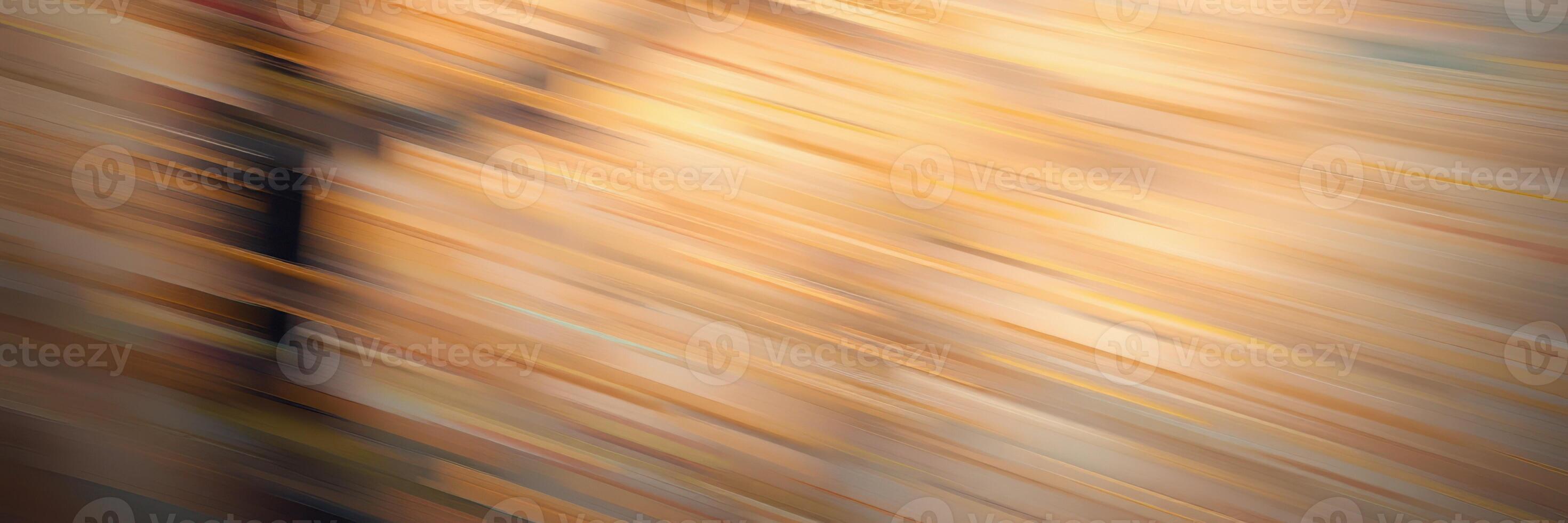 Abstract representation of motion with warm colors and blurred lines in a dynamic pattern photo