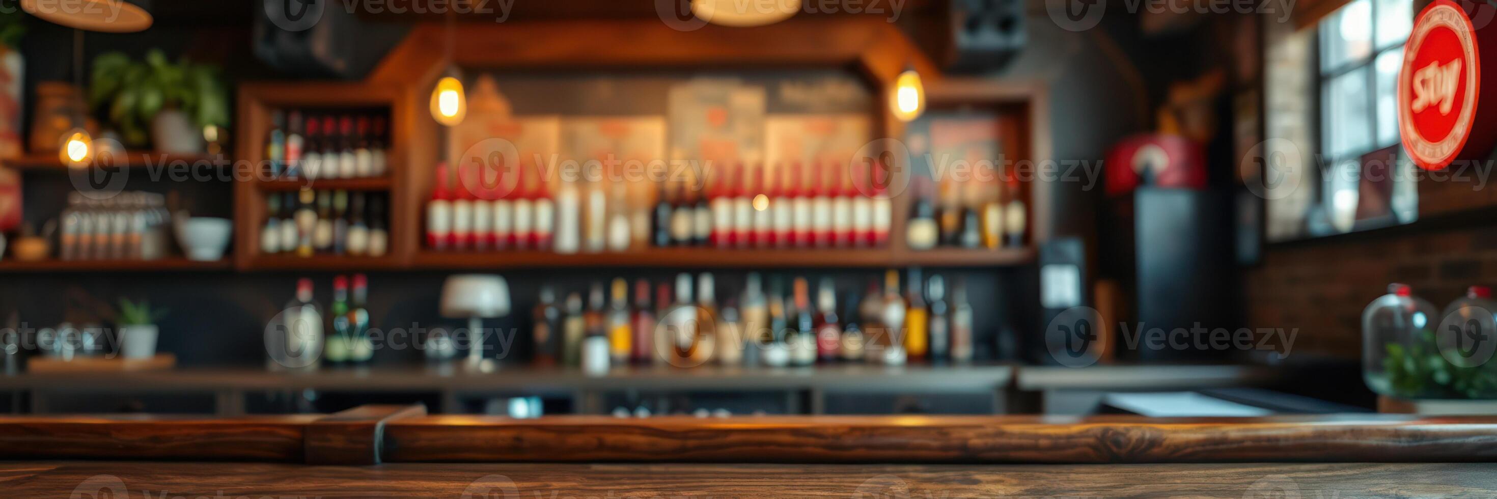 Beautifully arranged bar with an extensive collection of spirits in a cozy setting photo