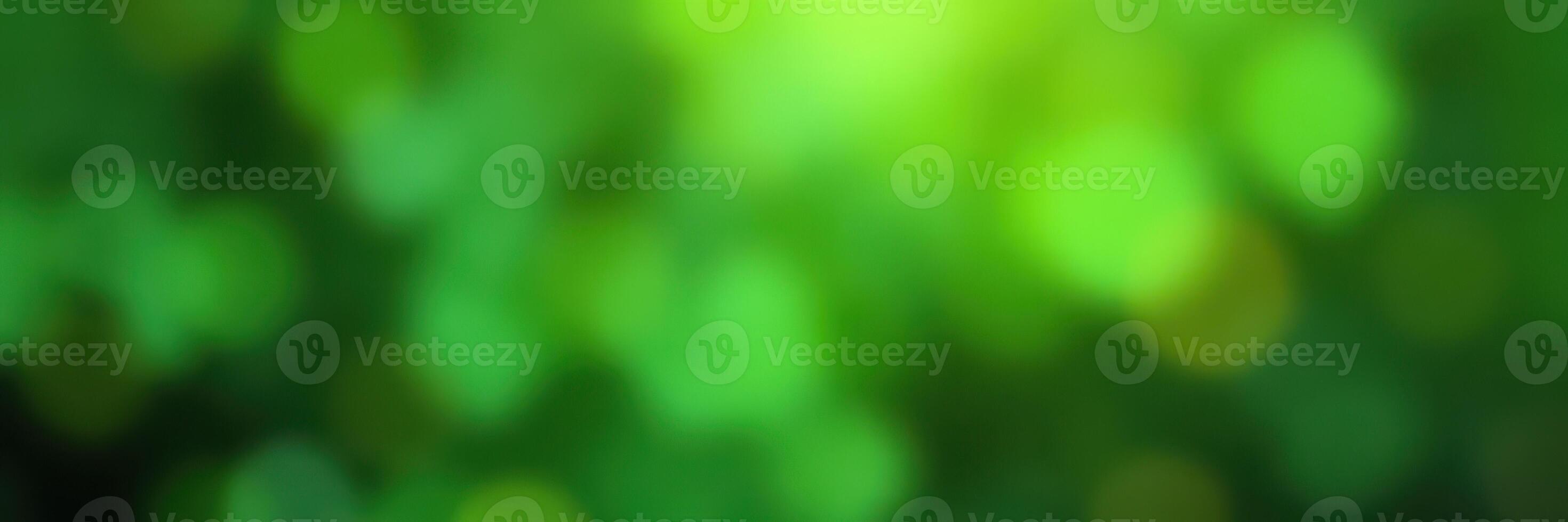 Vibrant green bokeh lights create a calming atmosphere in a lush outdoor setting during a sunny afternoon photo