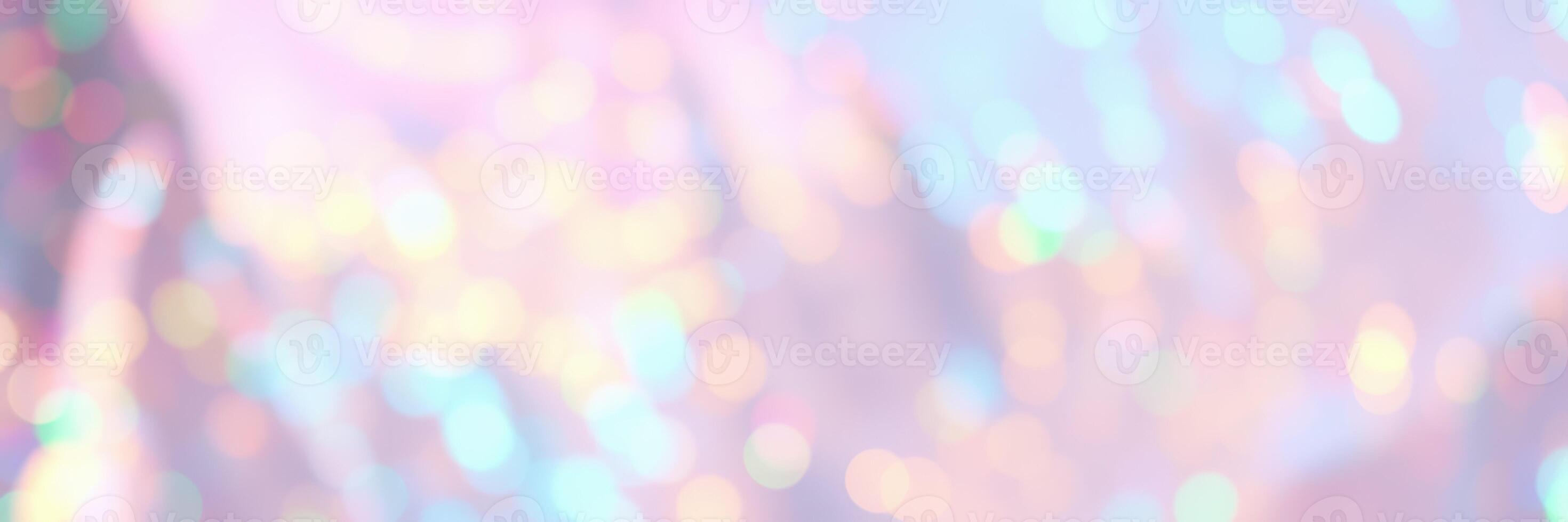 Colorful abstract background with shimmering and sparkling light reflections creating a dreamy atmosphere photo