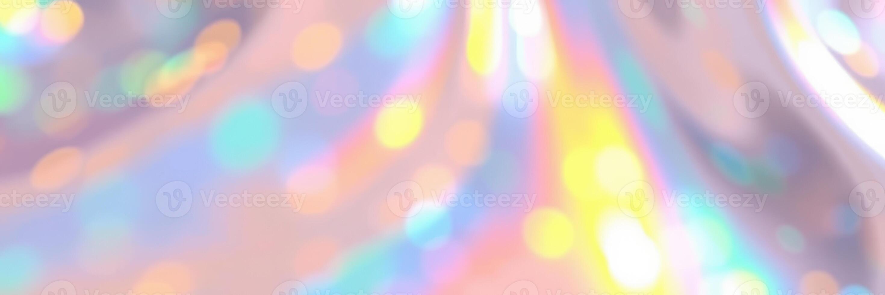 Colorful abstract swirl with sparkling light reflections creating a dreamy atmosphere photo