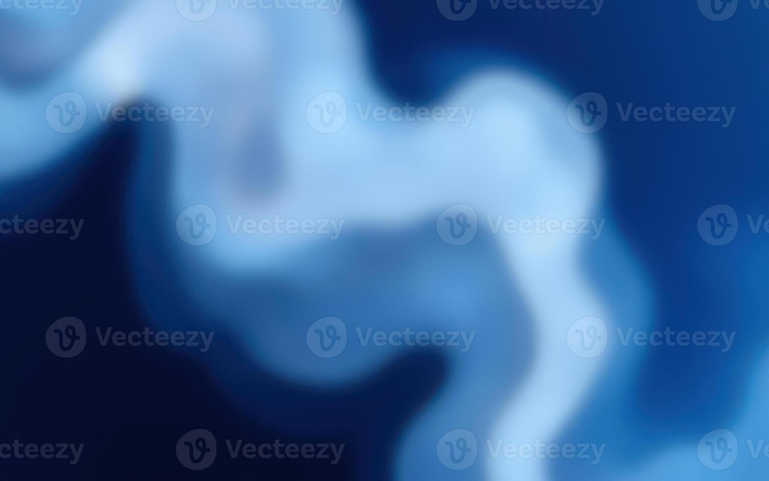 Abstract blue fog swirling in a smooth design creates a calming atmosphere in an artistic background setting photo