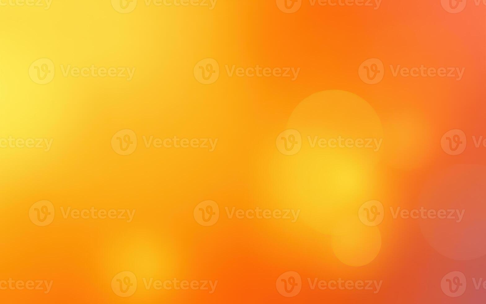 Bright abstract orange and yellow gradient background creates a vibrant atmosphere for creative designs and projects photo